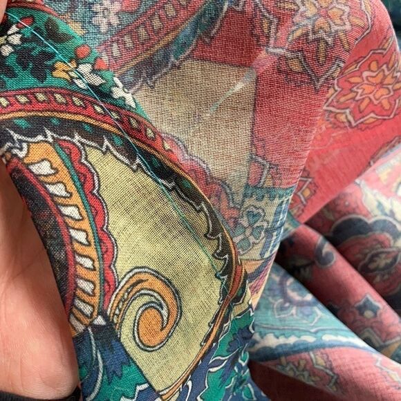 New one panel sheer drape cottagecore 54 … - Picture 8 of 11